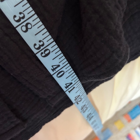 Black cotton shirt dress - Picture 7 of 7